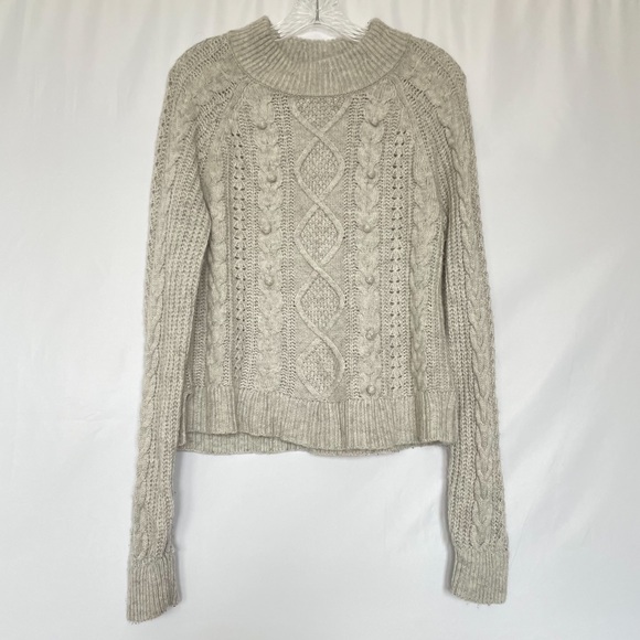 J.Crew Cable Knit Pullover Sweater Women Size S - Picture 9 of 15